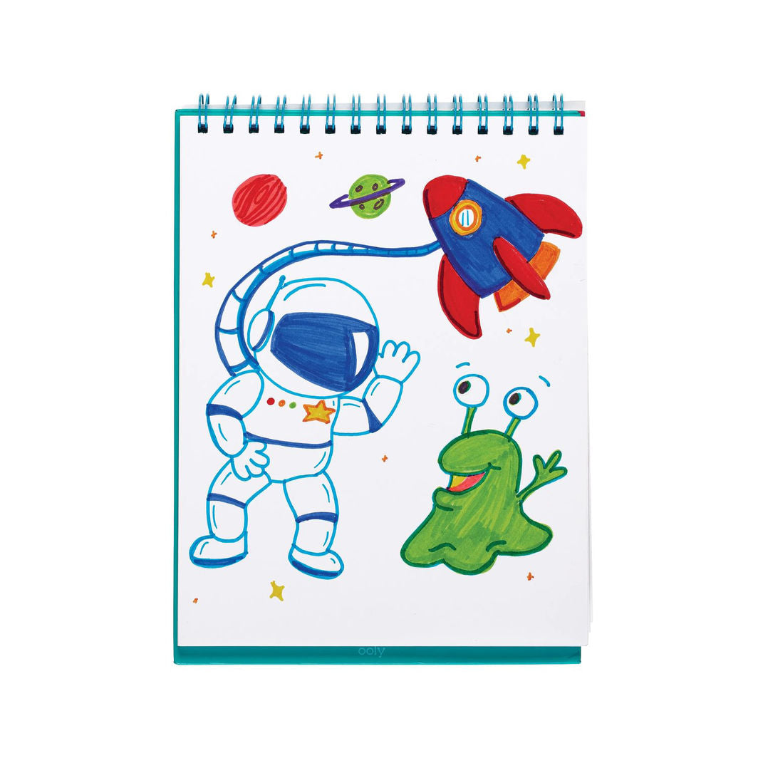 Ooly Mega tuscher 8 stk, Vaskbare