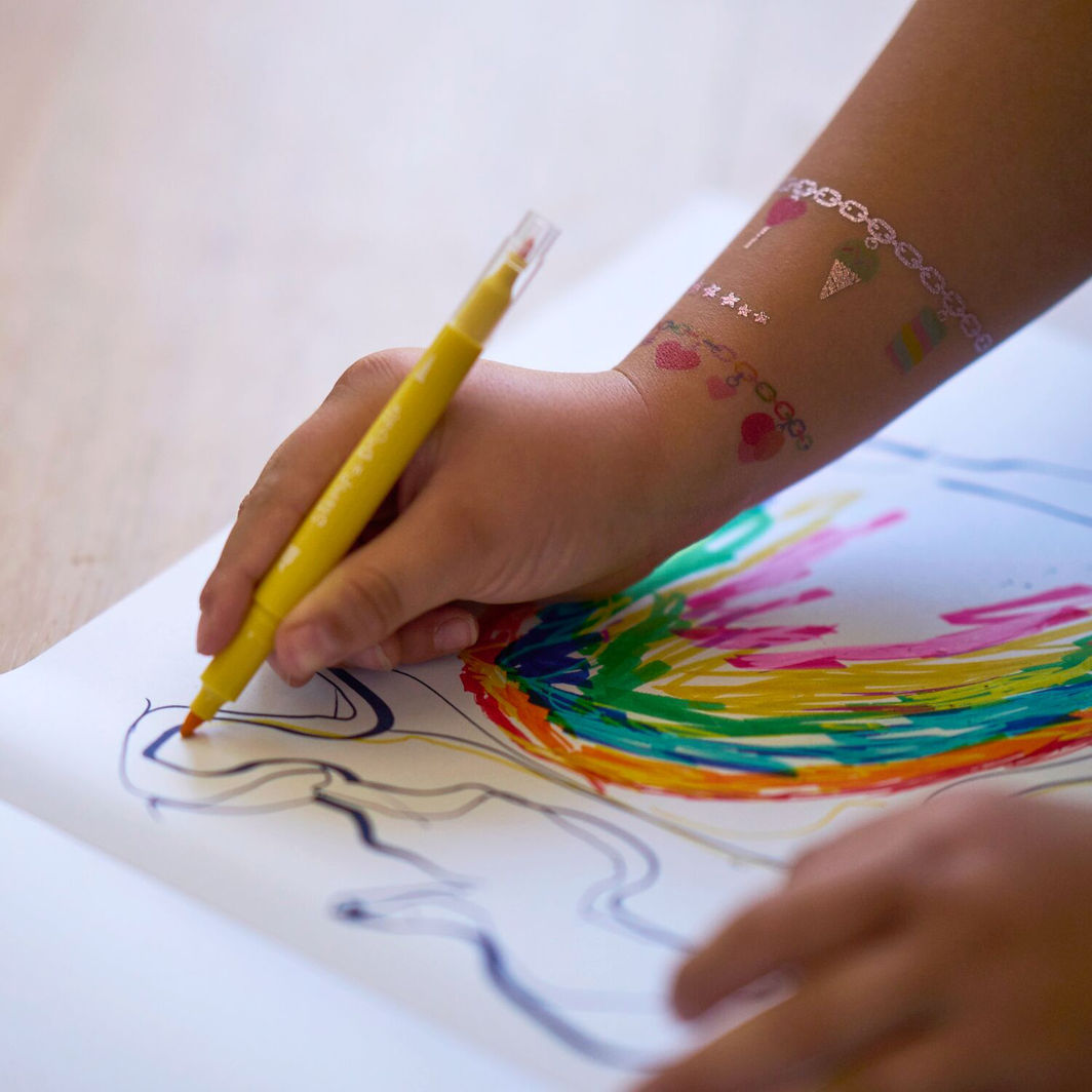 Ooly Trylletusser 12 stk, Dobbeltsidet - Stamp-A-Doodle