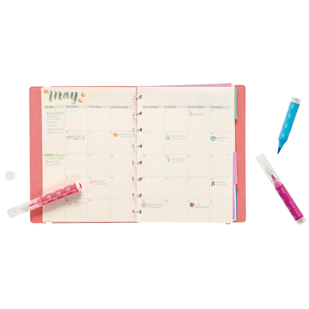 Ooly Penseltuscher med stempel 18 stk, Stampables