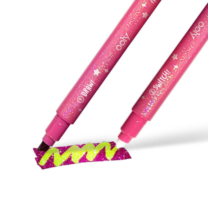 Ooly Trylletusser 12 stk, Switch-eroo Glitter