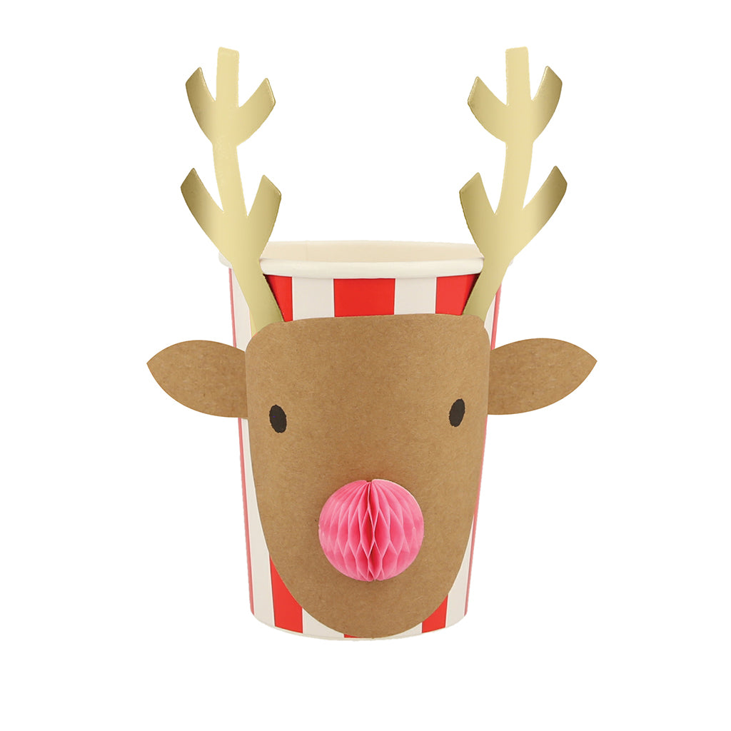 Meri Meri papkrus, Christmas honeycomb - 8 stk