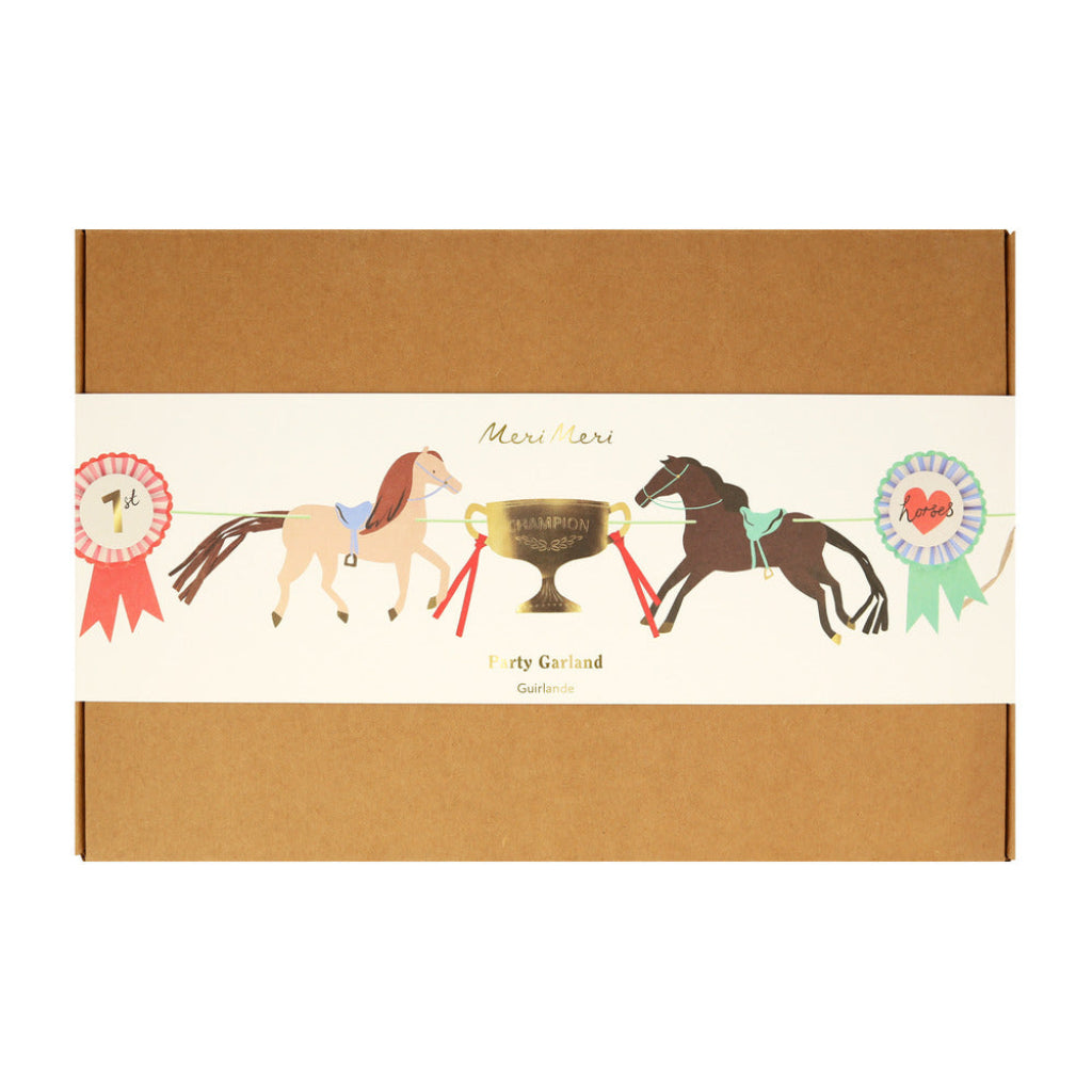 Meri Meri guirlande, Heste - 2.75 meter
