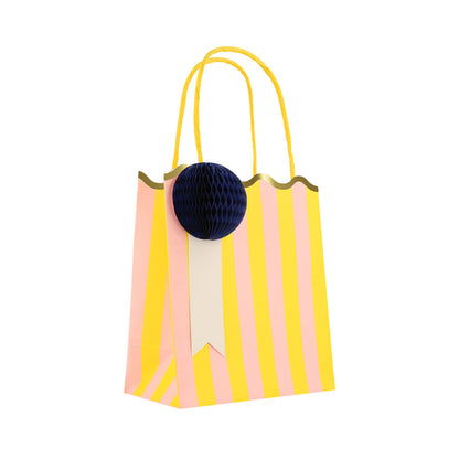 Meri Meri gaveposer, Stripe party bags - 8 stk.