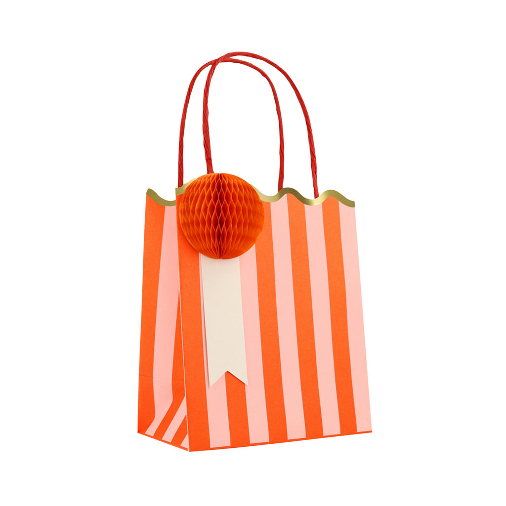 Meri Meri gaveposer, Stripe party bags - 8 stk.