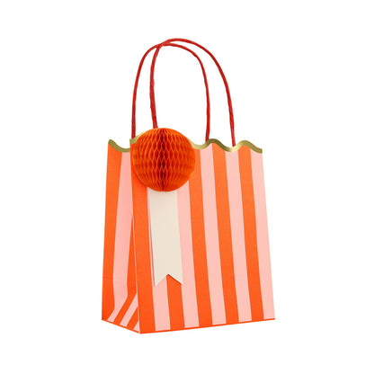 Meri Meri gaveposer, Stripe party bags - 8 stk.