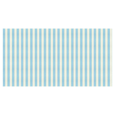Meri Meri papirsdug, Pale blue stripe - 259 x 137 cm