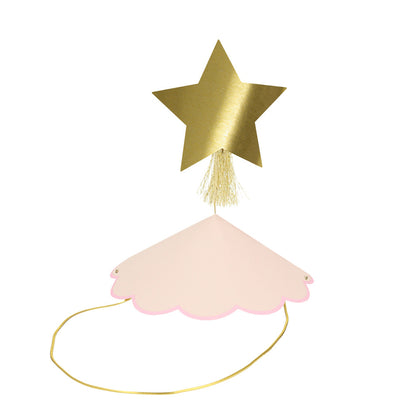 Meri Meri festhatte, Happy icons party hats  - 6 stk.