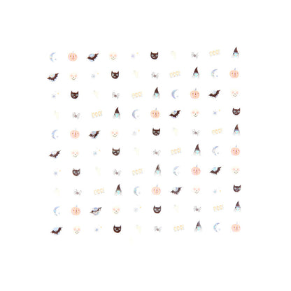 Meri Meri neglestickers, Halloween - 200 stk.