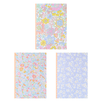 Meri Meri x Liberty notesbøger, 3 stk