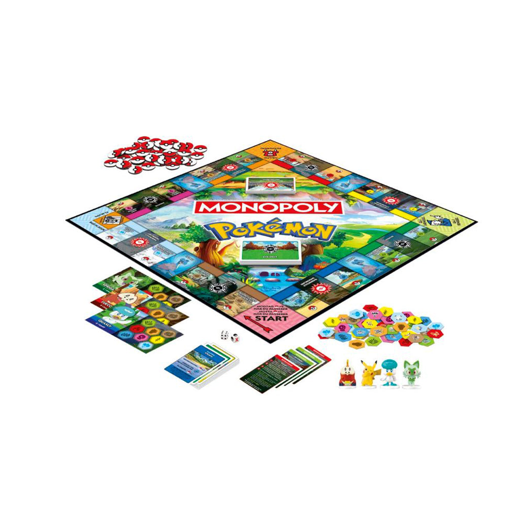 Hasbro Spil, Monopoly Pokemon DK/NO
