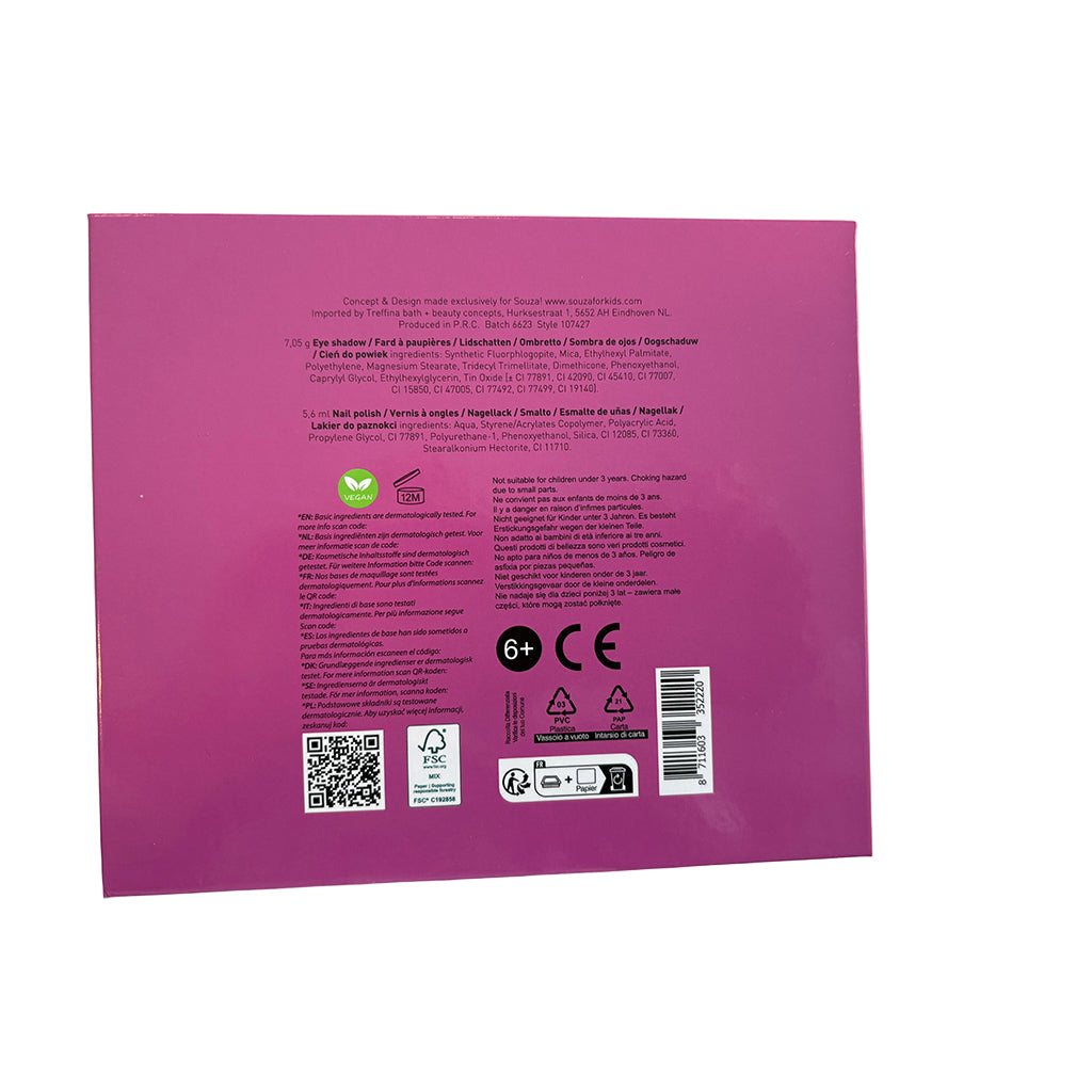 Souza sminkesæt til børn, Gaveæske - Hjerte