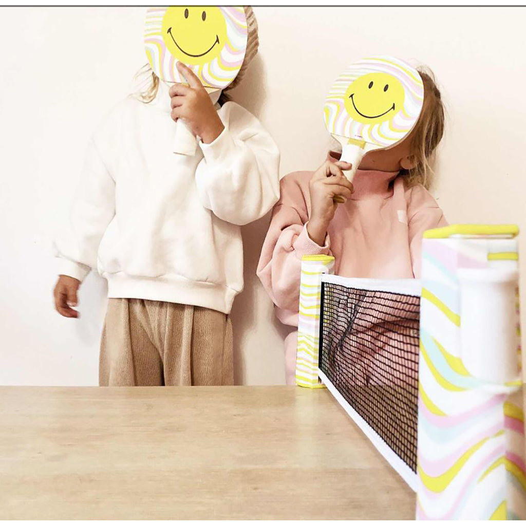 Sunnylife bordtennis sæt, Smiley
