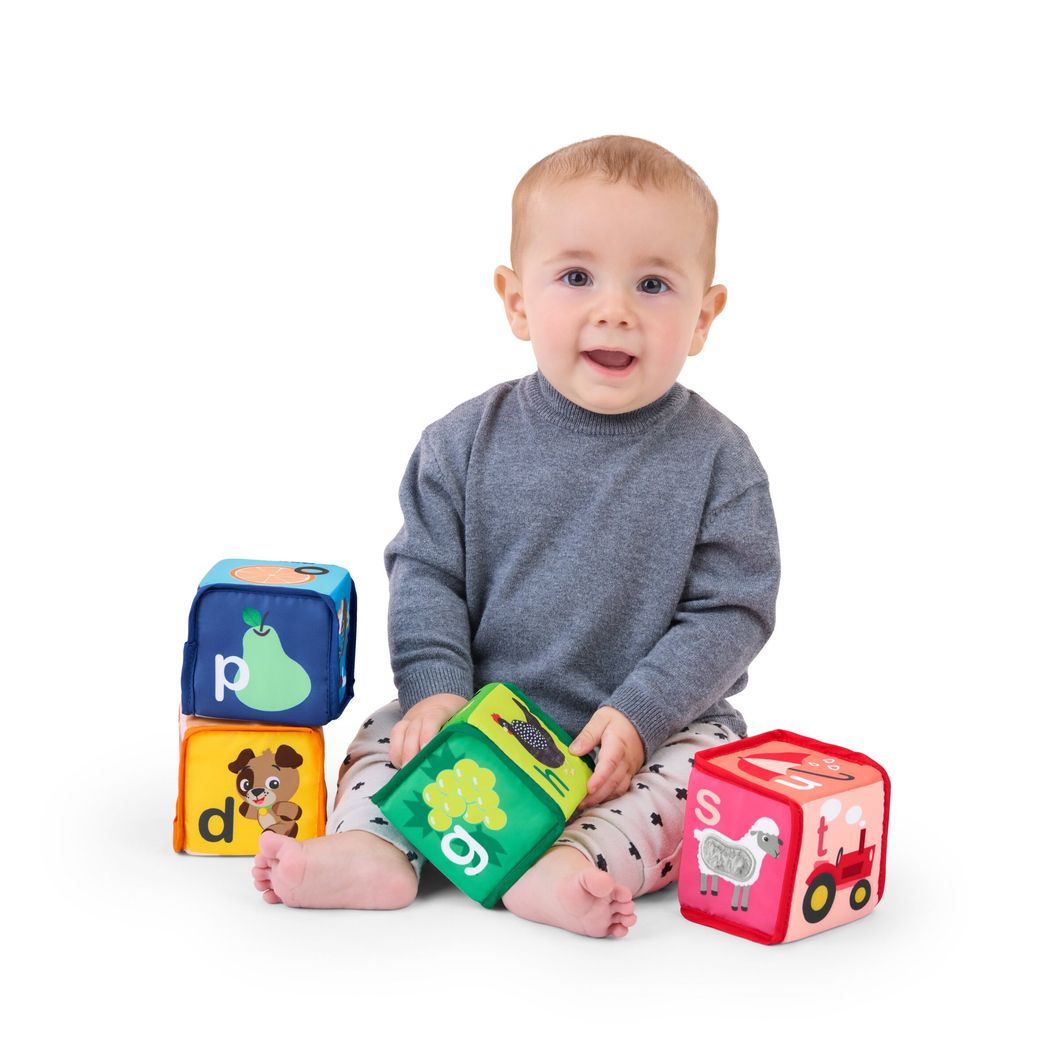 BABY Einstein Alpha Stacks™ bløde aktivitetsklodser