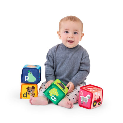 BABY Einstein Alpha Stacks™ bløde aktivitetsklodser