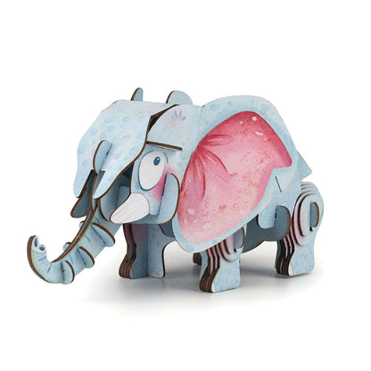 mierEdu 3D puslespil med lyd, Elefant