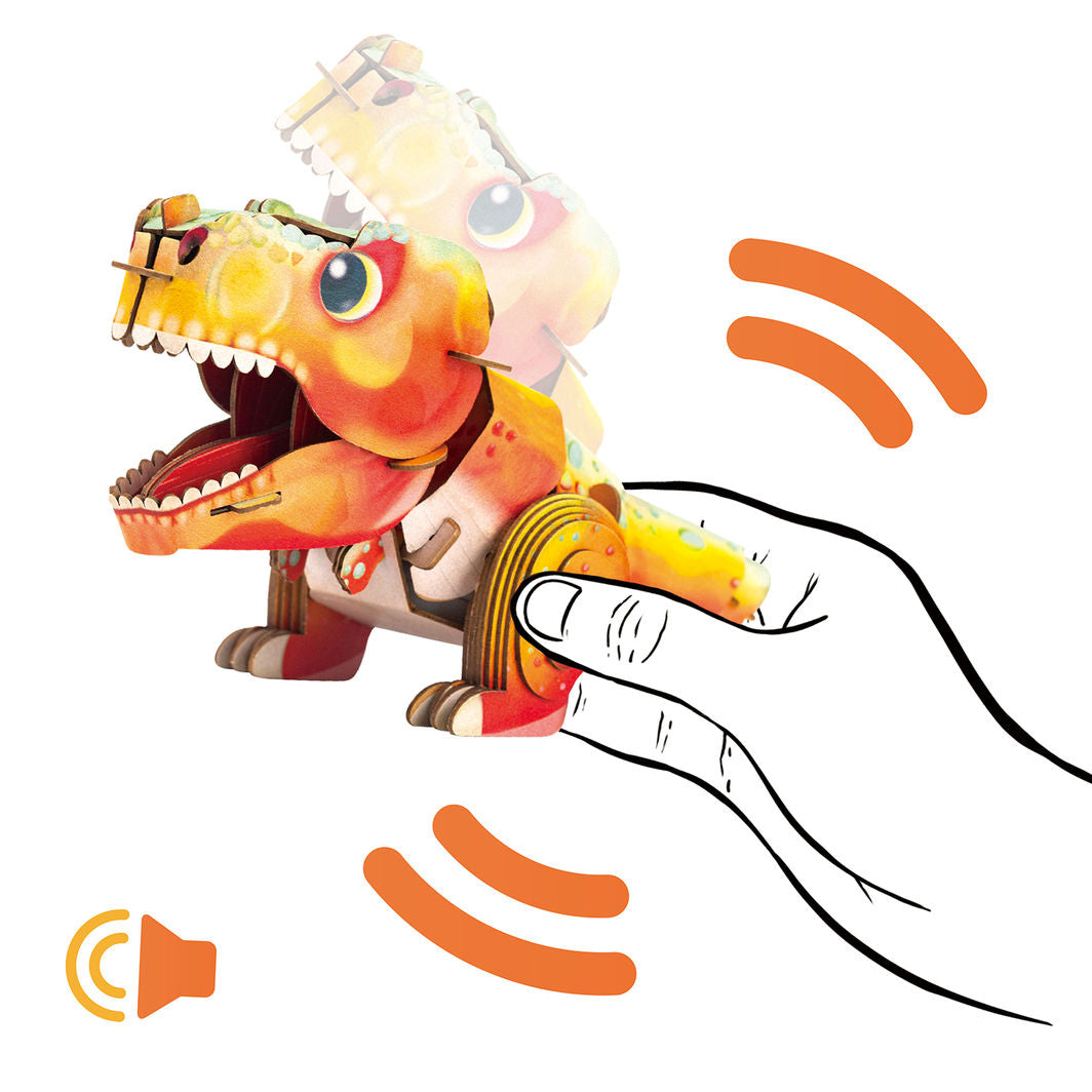 mierEdu 3D puslespil med lyd, Tyrannosaurus Rex