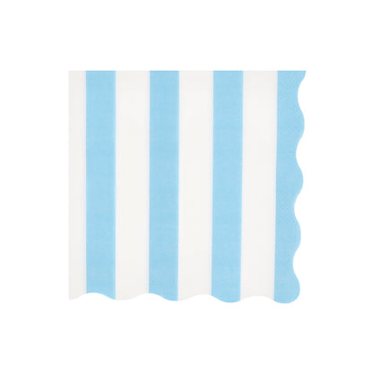 Meri Meri servietter, Beach Striped str. L - 16. stk.