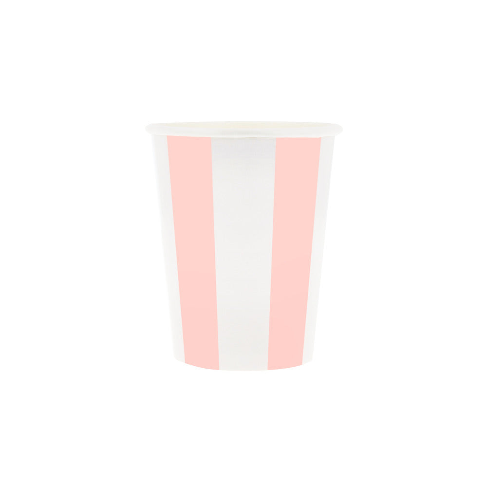Meri Meri papkrus, Beach Striped - 8 stk.