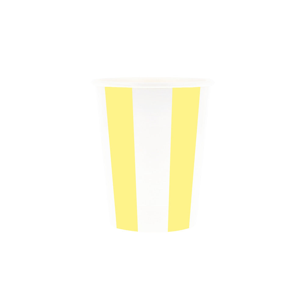 Meri Meri papkrus, Beach Striped - 8 stk.