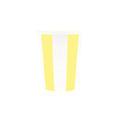 Meri Meri papkrus, Beach Striped - 8 stk.