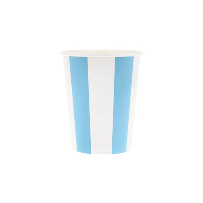 Meri Meri papkrus, Beach Striped - 8 stk.