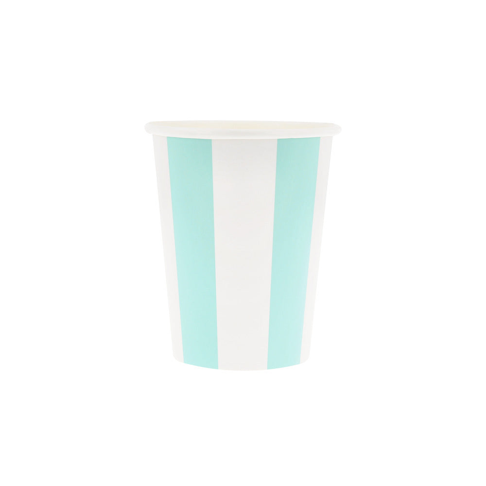 Meri Meri papkrus, Beach Striped - 8 stk.