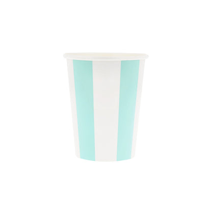 Meri Meri papkrus, Beach Striped - 8 stk.