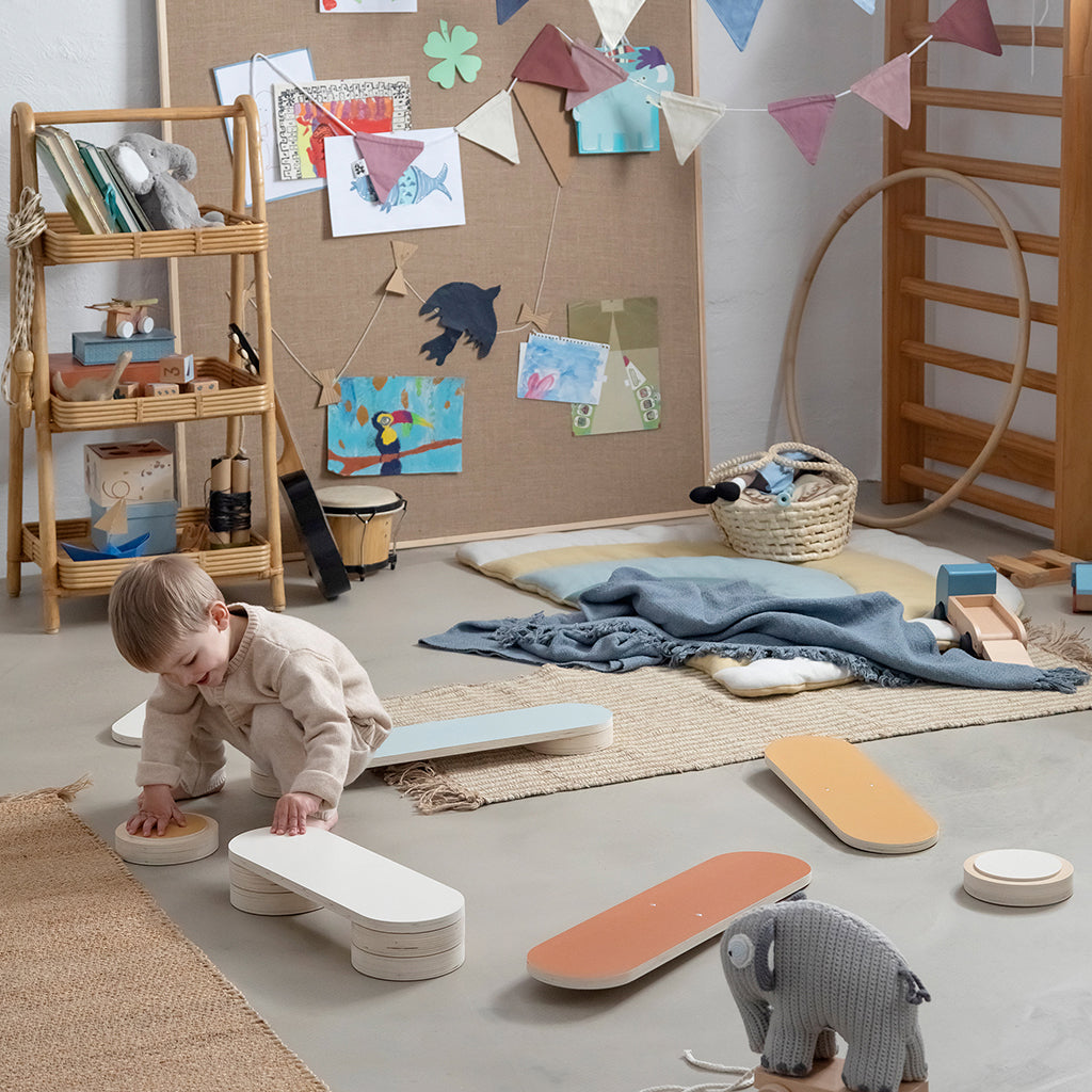 Sebra balancebane i træ, Woodland