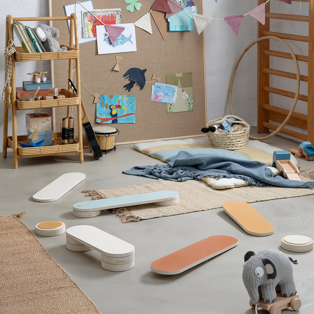 Sebra balancebane i træ, Woodland