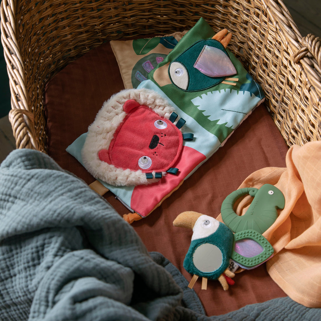 Sebra Aktivitetsrangle med spejl, tukanen Tully