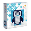 Pixel mosaic, XL mosaic perler - Pingvin