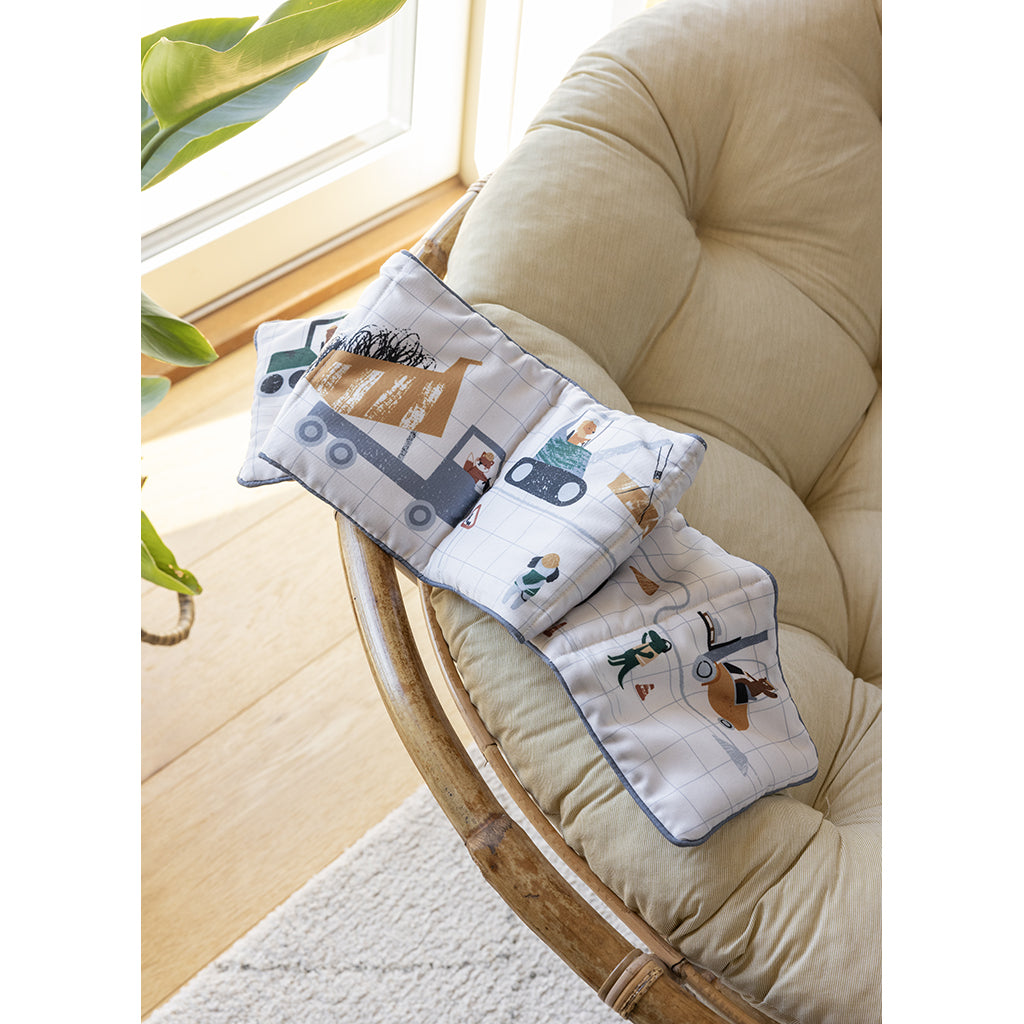 Sebra stofbog, Busy Builders