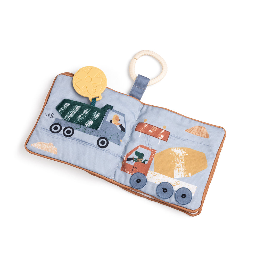 Sebra aktivitetsbog, stof - Busy Builders