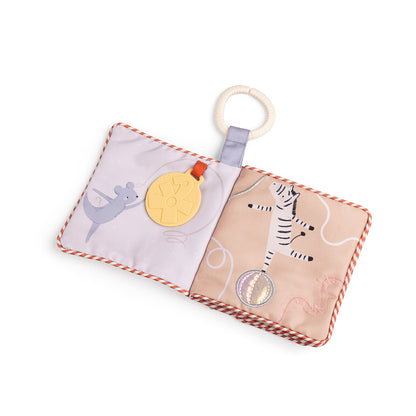 Sebra aktivitetsbog, stof - Teeny Toes