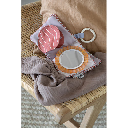 Sebra aktivitetsbog, stof - Teeny Toes