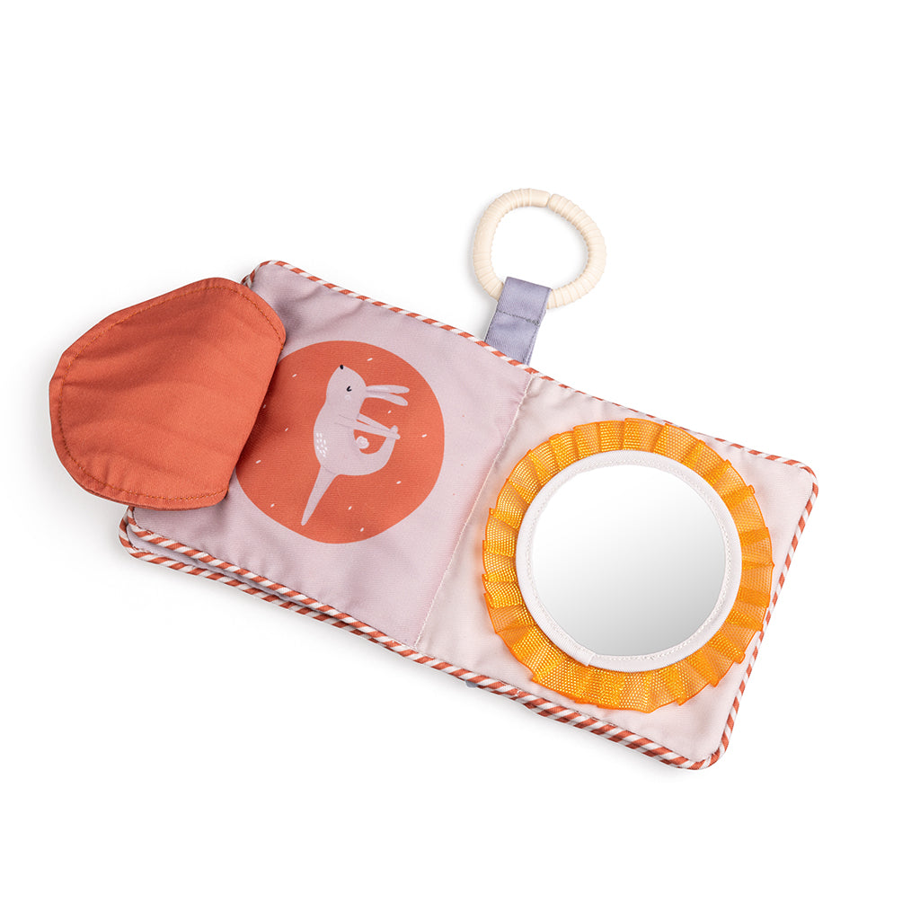 Sebra aktivitetsbog, stof - Teeny Toes