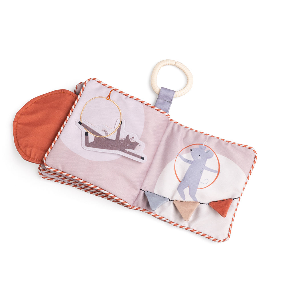 Sebra aktivitetsbog, stof - Teeny Toes