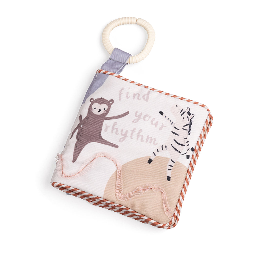 Sebra aktivitetsbog, stof - Teeny Toes