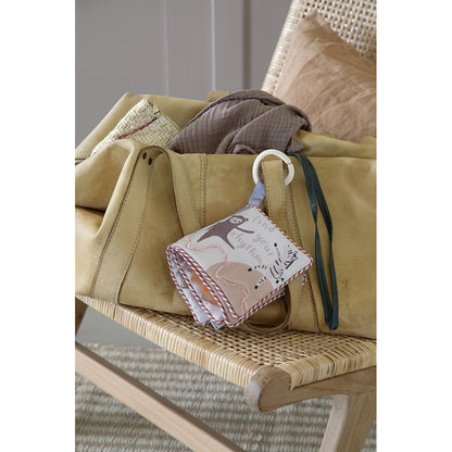 Sebra aktivitetsbog, stof - Teeny Toes