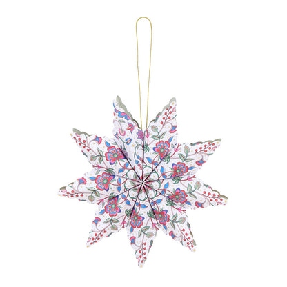 Meri Meri julepynt, Liberty Paper Star, 6 stk.