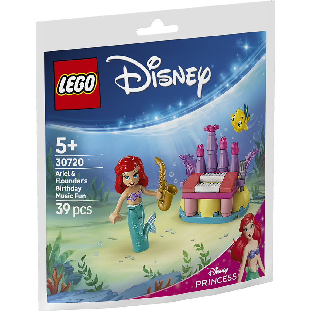 LEGO® Disney™ Ariel og Tumles sjove fødseldagsmusik