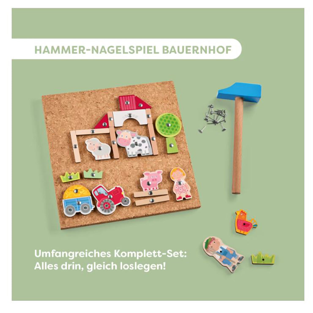Haba Hammermosaik m søm, Bondegård