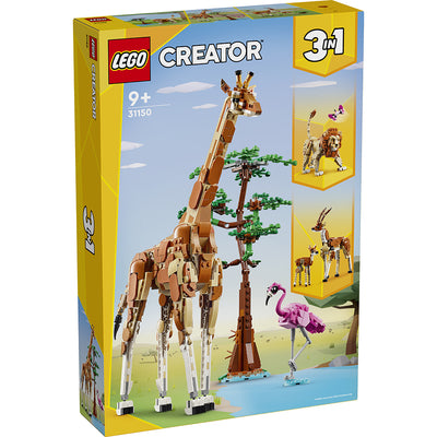 LEGO® Creator 3-i-1, Vilde safaridyr