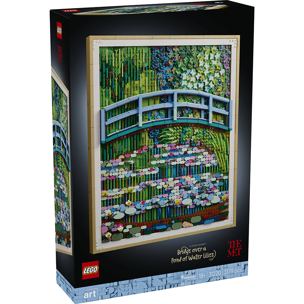 LEGO® Art, Claude Monet – Den japanske bro over åkandedammen