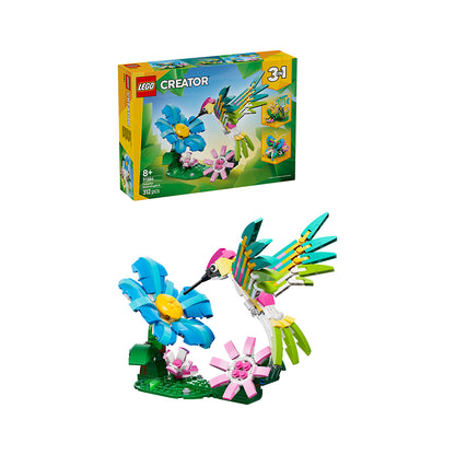 LEGO® Creator 3-i-1, Vilde dyr: Farverig kolibri