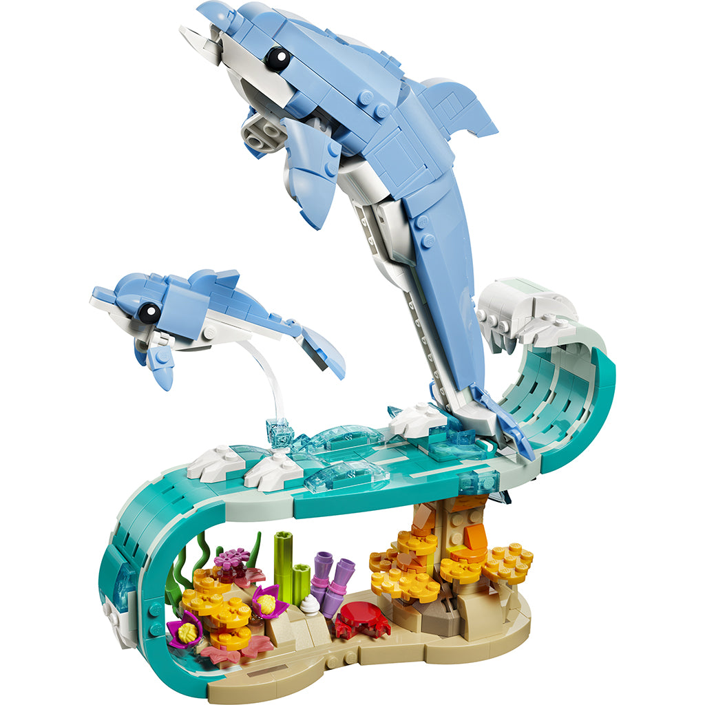 LEGO® Creator 3-i-1, Havdyr: Smukke delfiner