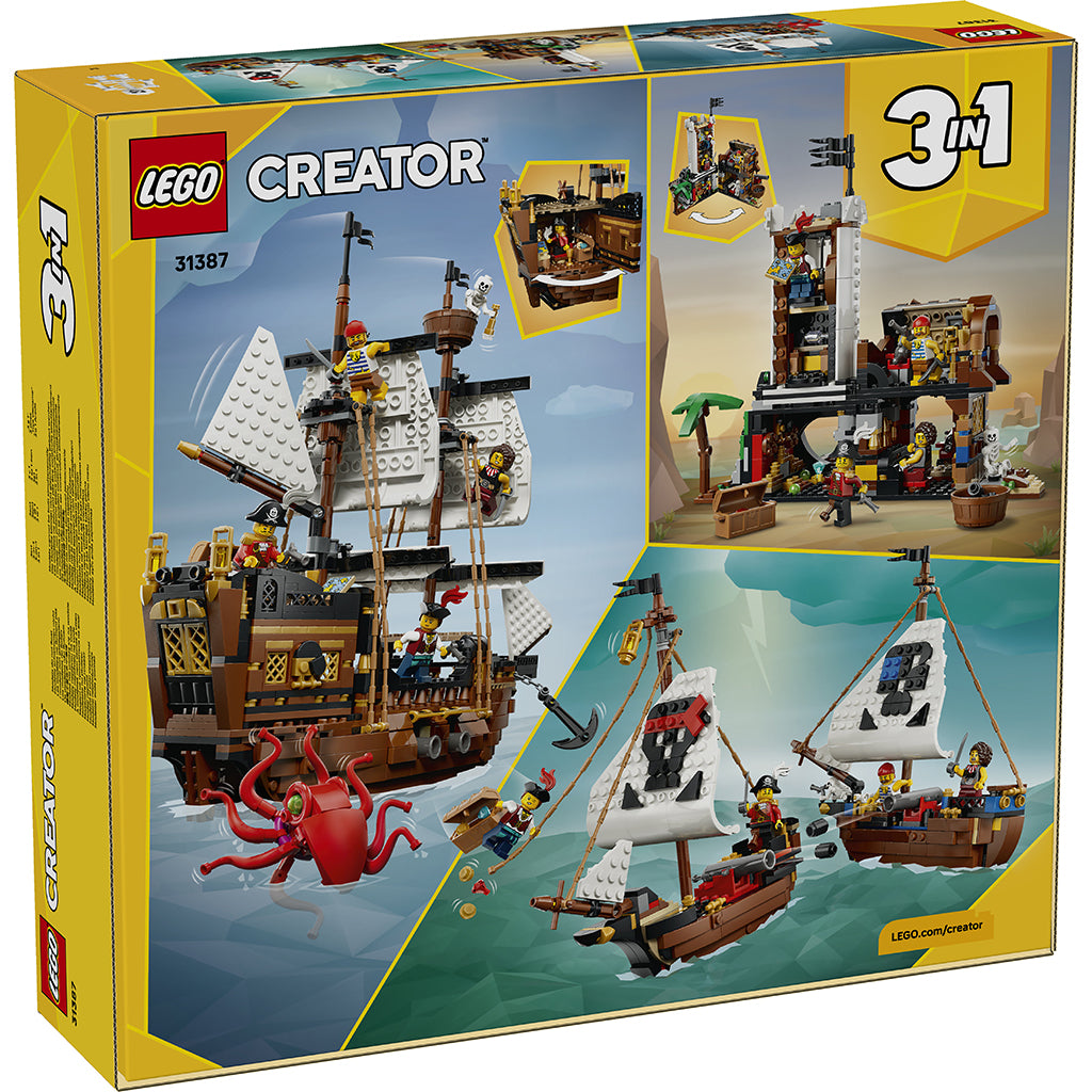 LEGO® Creator 3-i-1 Ikonisk piratskib