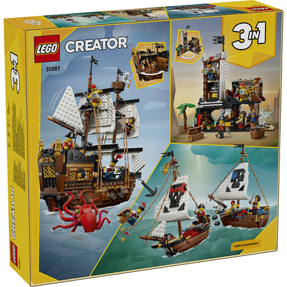 LEGO® Creator 3-i-1 Ikonisk piratskib
