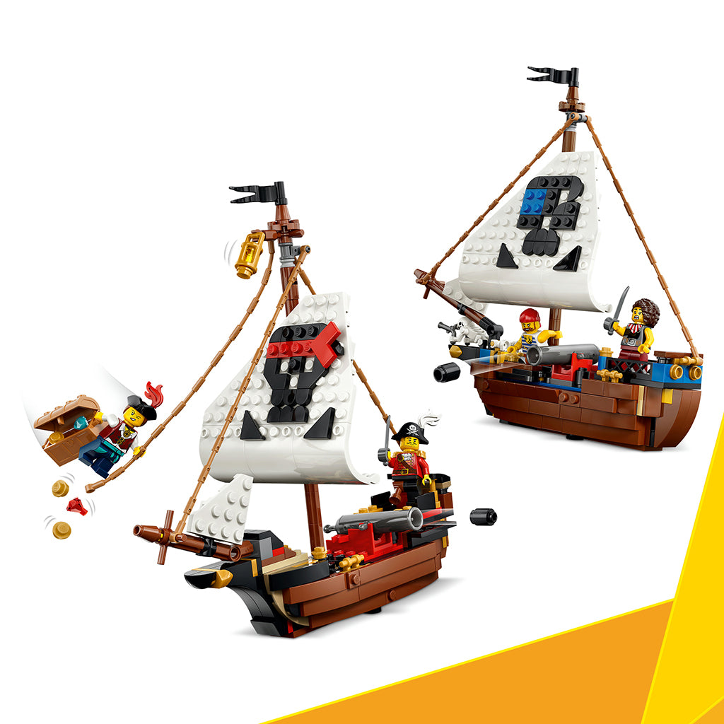 LEGO® Creator 3-i-1 Ikonisk piratskib