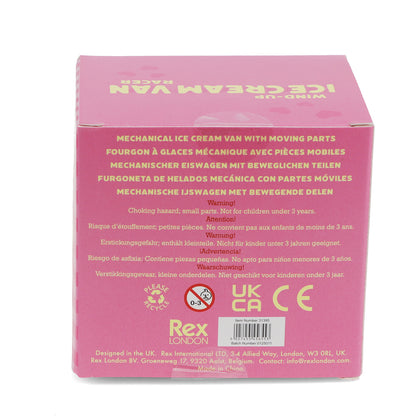 Rex London træk-op, ice-cream van, racer - Gul